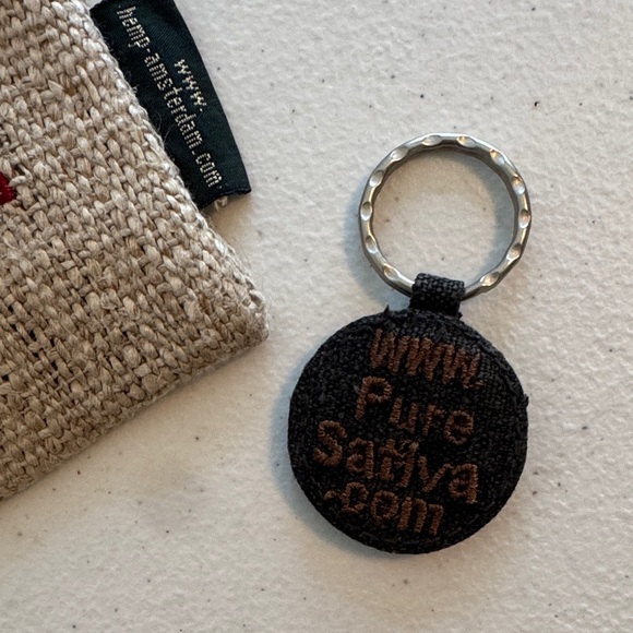 Vintage Amsterdam Hemp Pouch & Keychain – Unused - Picture 3 of 5